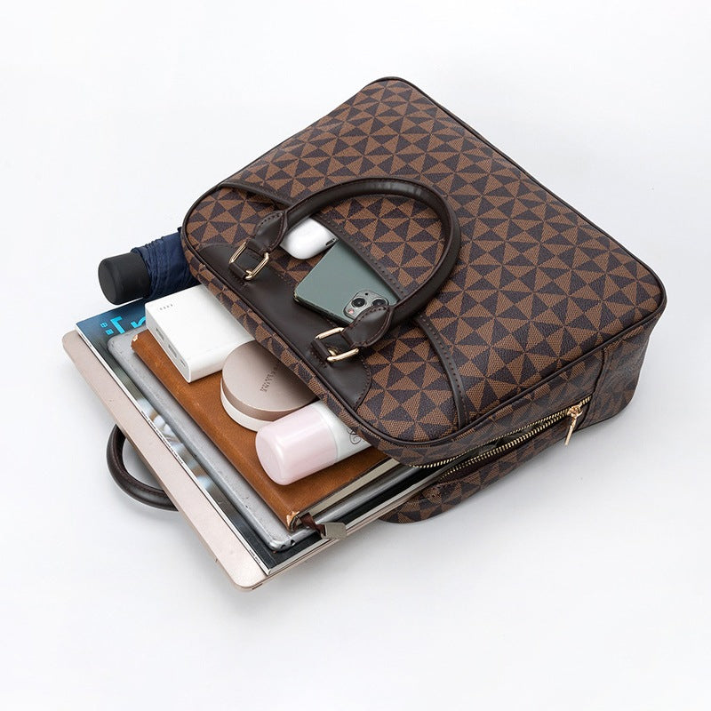 Bolsa/pasta feminina coleção requinte Rede Canan
