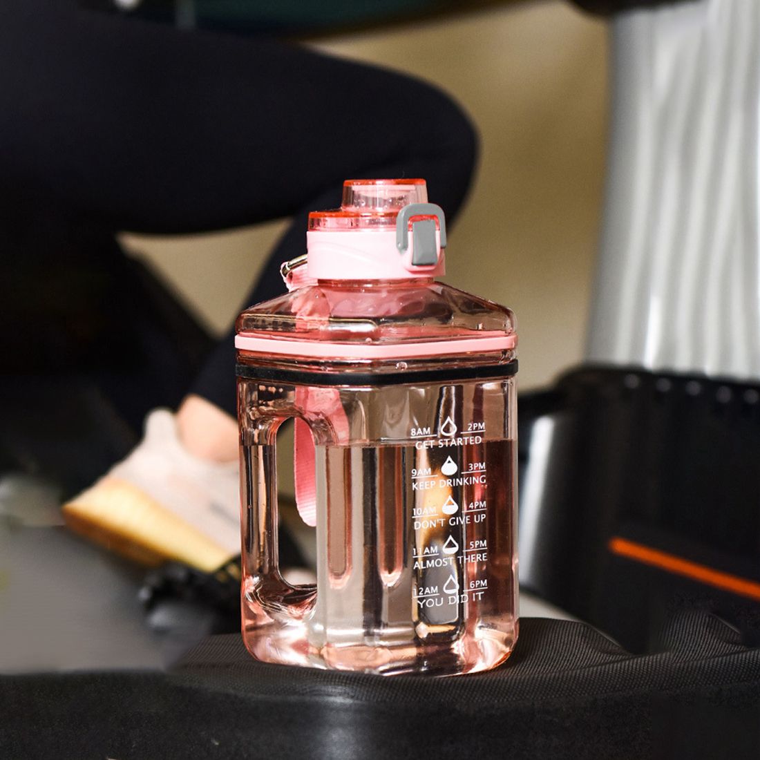 Garrafa de água à prova de vazamento 2200ml Rede Canan