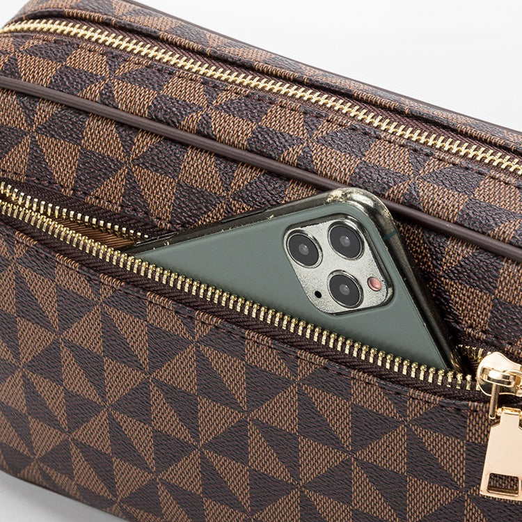 Estojo/nécessaire/bolsa feminina coleção luxo (modelo 1) Rede Canan
