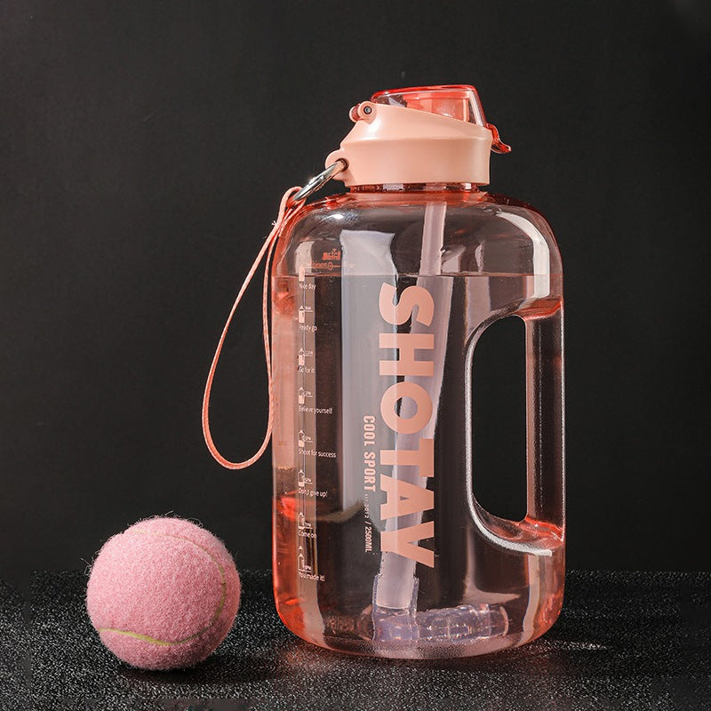 Garrafa de água à prova de vazamento 1500ml/2000ml/2500ml Rede Canan