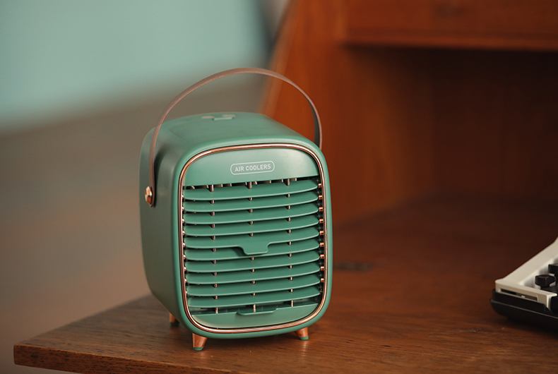 Mini refrigerador/ar condicionado/ventilador portátil com entrada USB Rede Canan