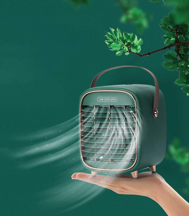 Mini refrigerador/ar condicionado/ventilador portátil com entrada USB Rede Canan