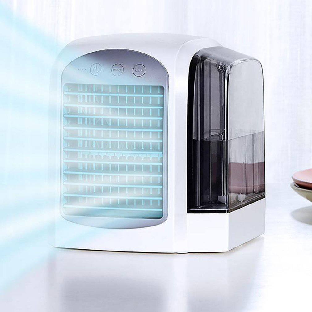 Mini refrigerador/ar condicionado/ventilador portátil com entrada USB (modelo 2) Rede Canan