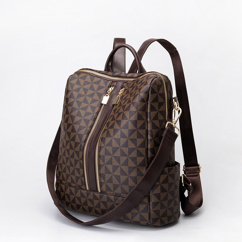 Mochila feminina com carteira coleção luxo Rede Canan