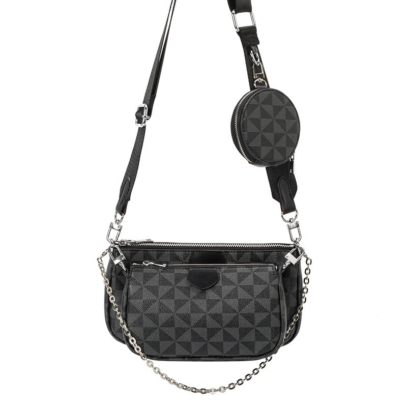 Bolsas femininas com porta-moedas coleção luxo Rede Canan