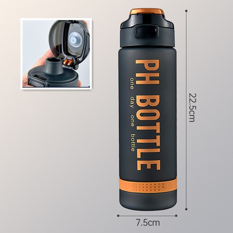 Garrafa de água à prova de vazamento 1000ml/2200ml Rede Canan