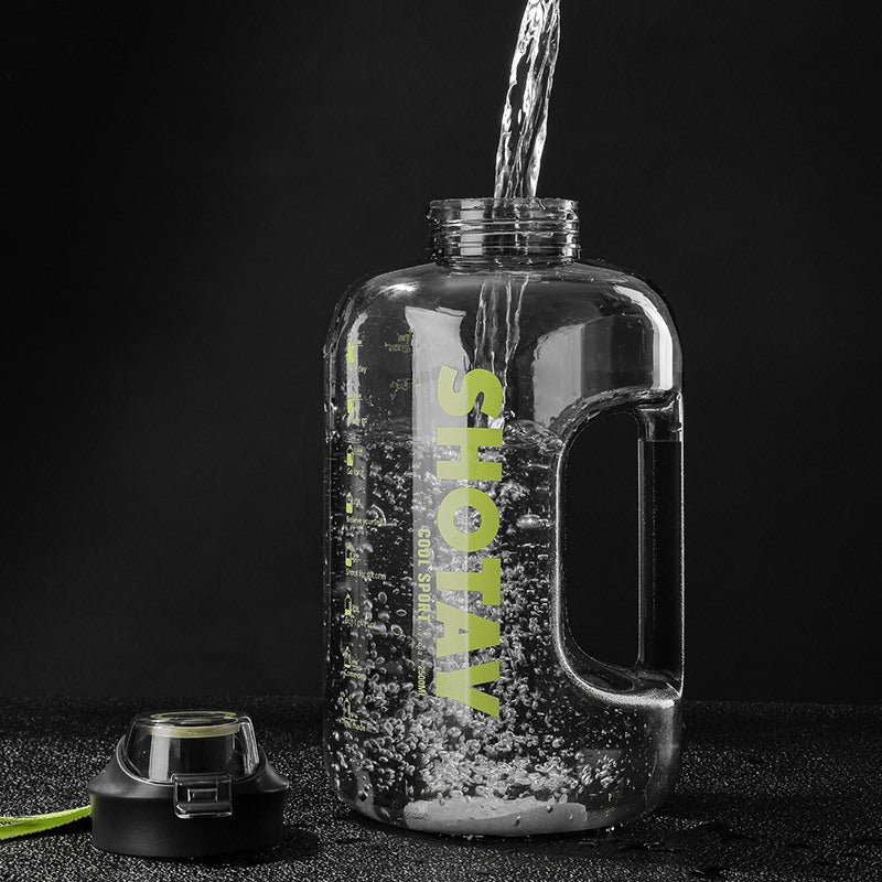 Garrafa de água à prova de vazamento 1500ml/2000ml/2500ml Rede Canan