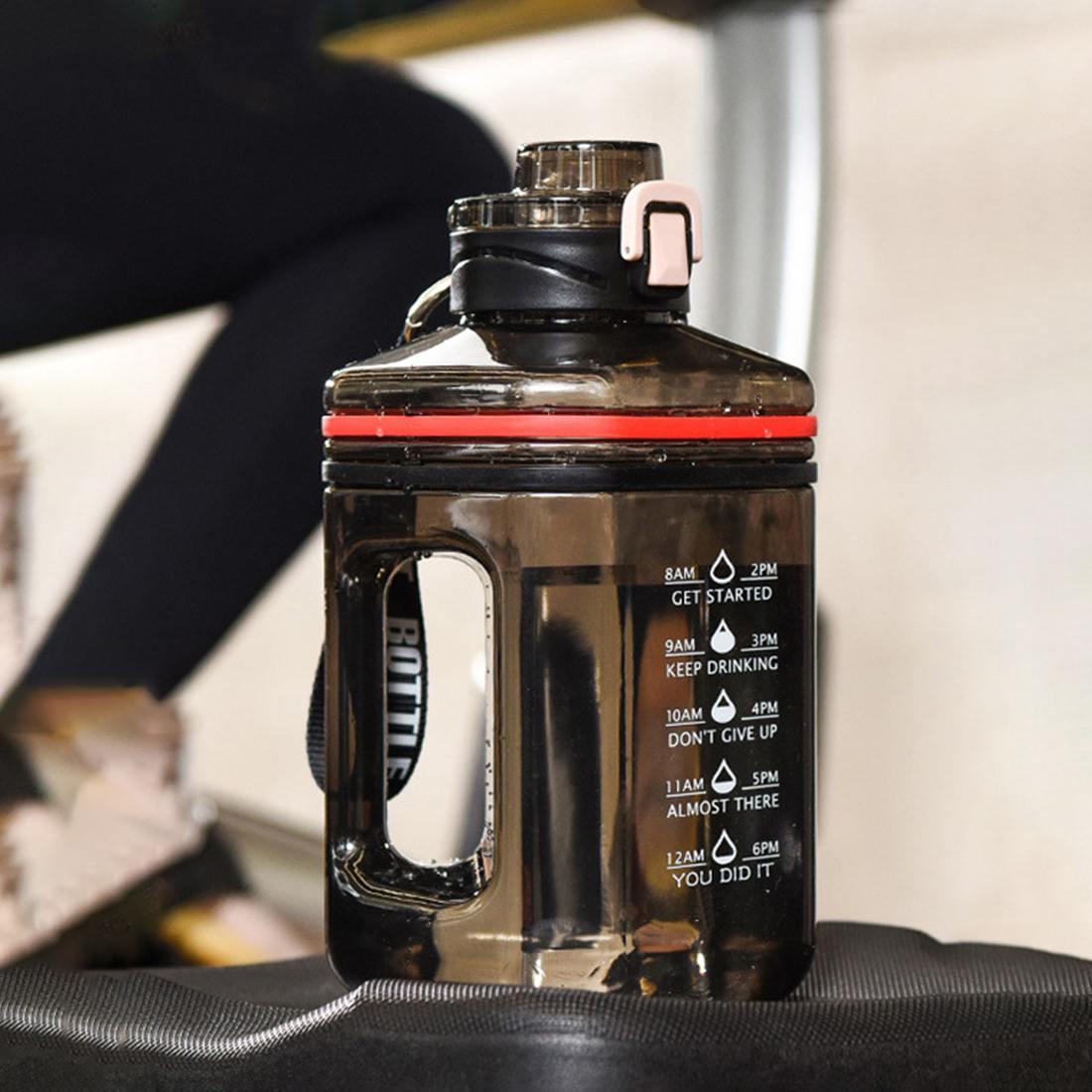 Garrafa de água à prova de vazamento 2200ml Rede Canan