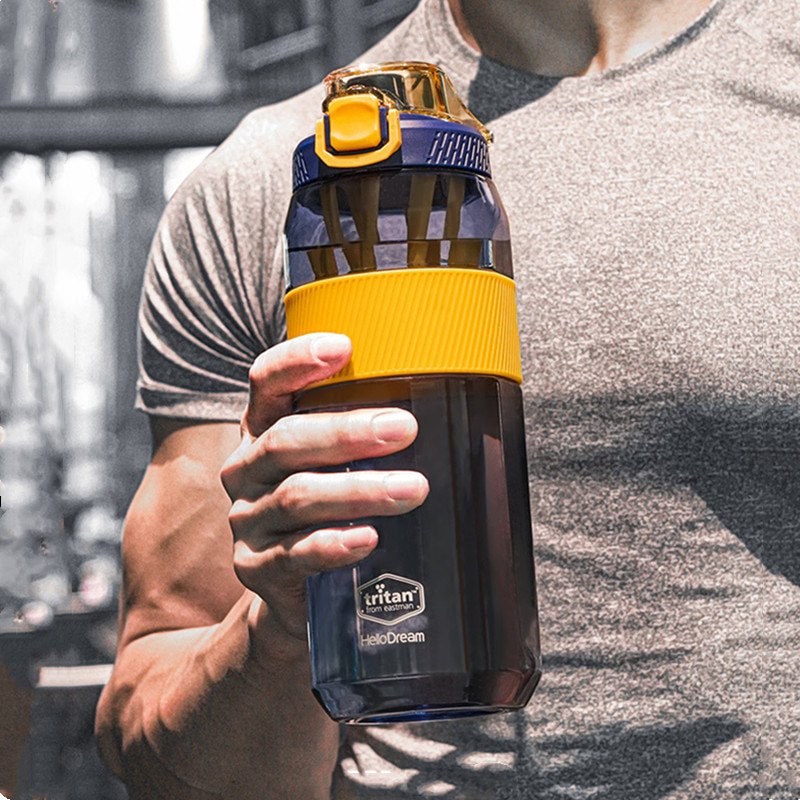Garrafa de água à prova de vazamento 750ml/1000ml/1600ml Rede Canan