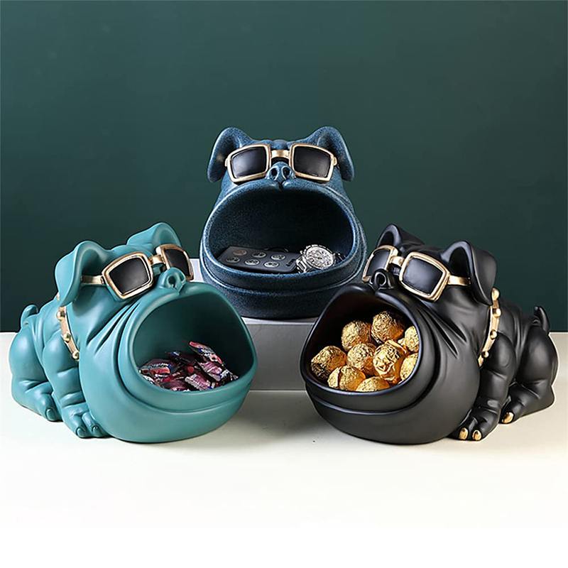 Porta-objetos cachorro buldogue 24 Rede Canan