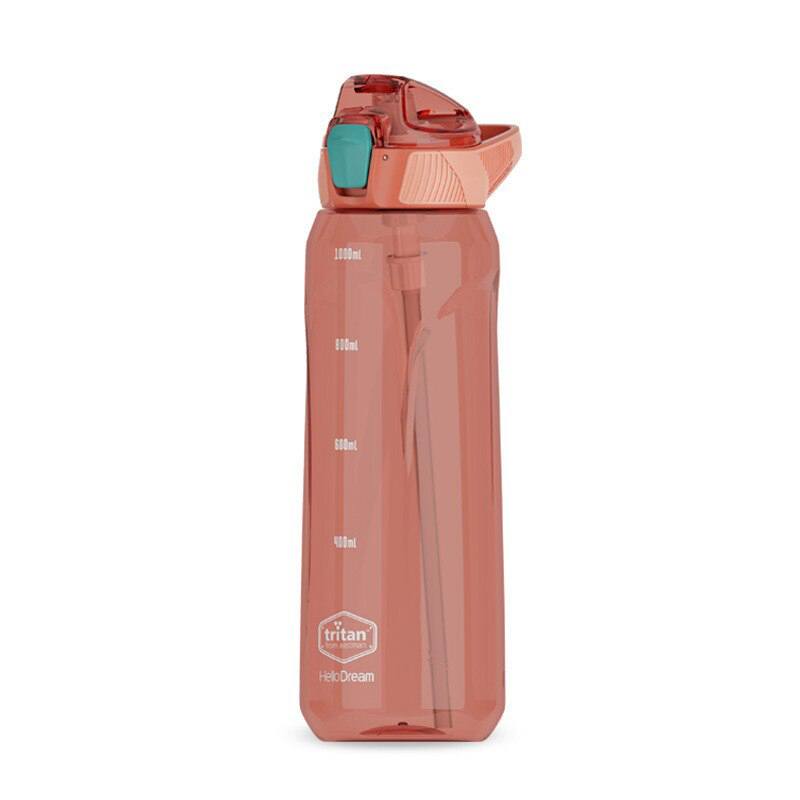 Garrafa de água à prova de vazamento 750ml/1000ml/1600ml Rede Canan