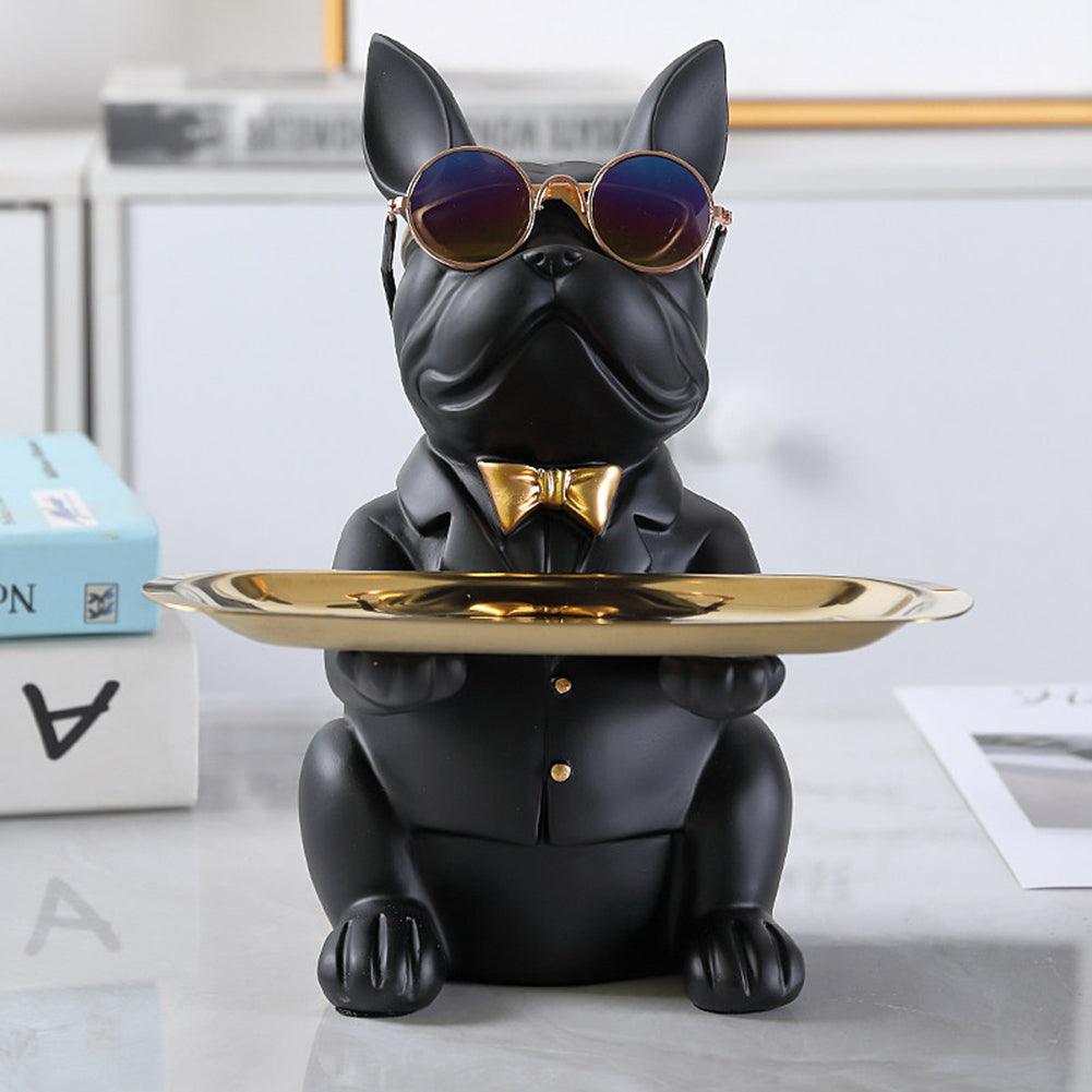 Porta-objetos cachorro buldogue 2 - Rede Canan