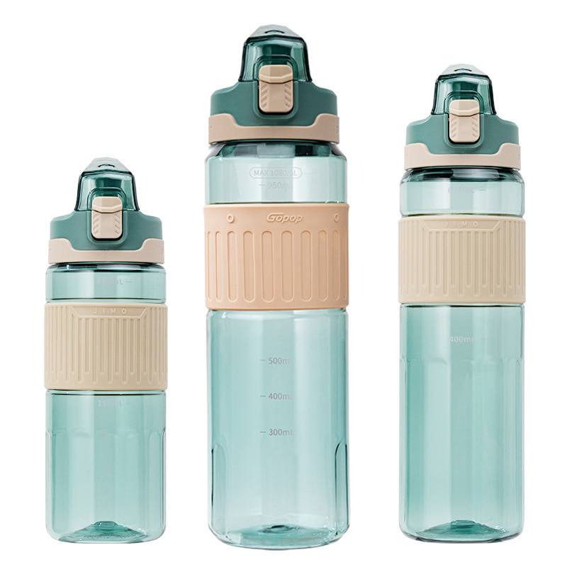 Garrafa de água à prova de vazamento 550ml/750ml/1080ml Rede Canan