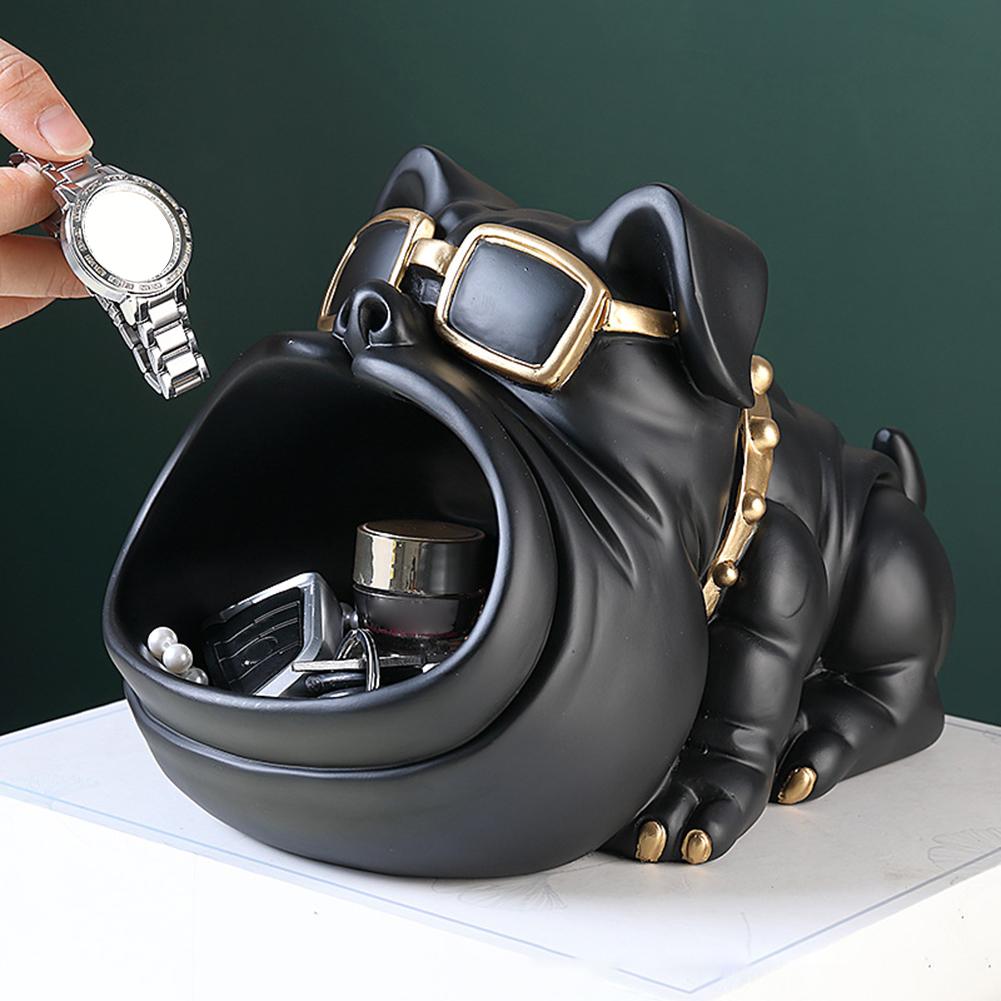 Porta-objetos cachorro buldogue 24 Rede Canan