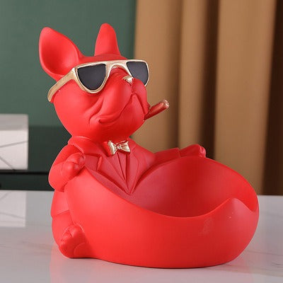 Porta-objetos cachorro buldogue 25 Rede Canan