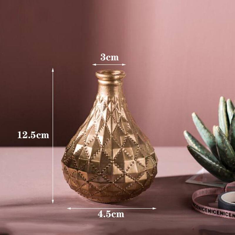 Vaso de vidro sofisticado para planta 10 Rede Canan