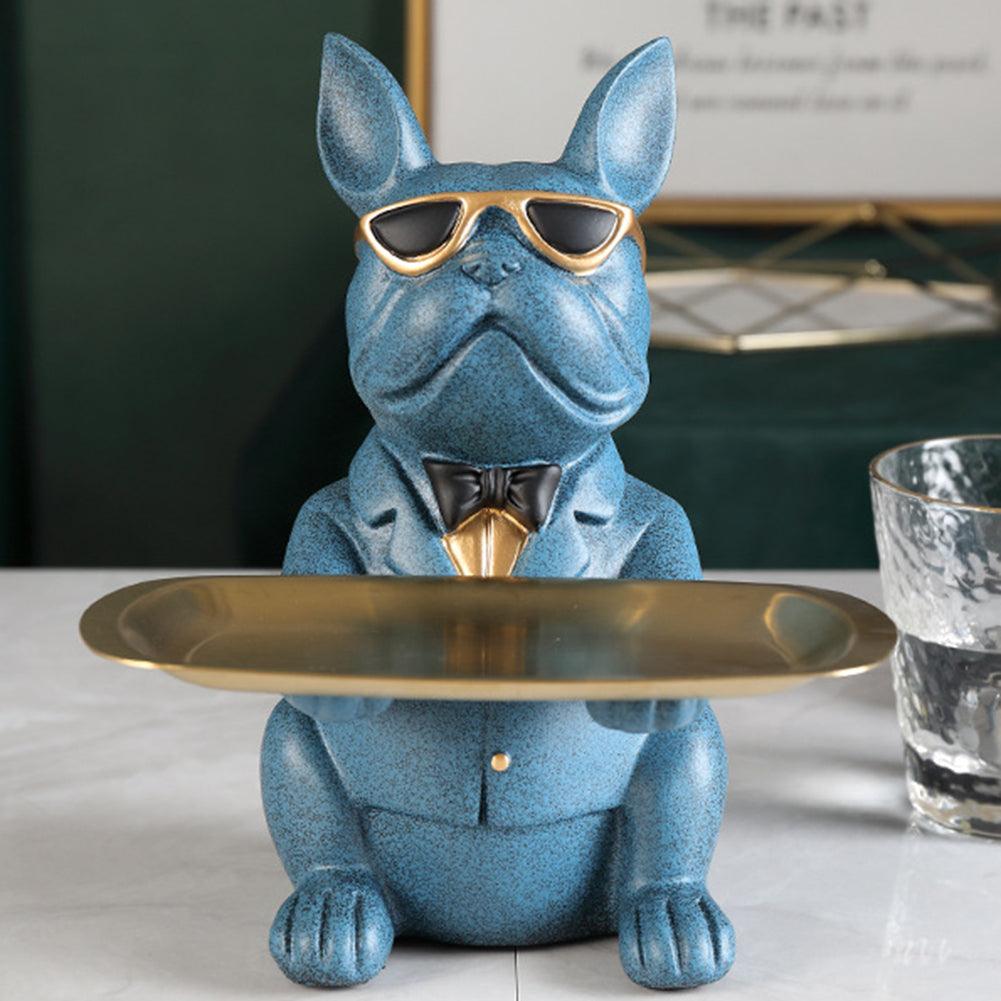 Porta-objetos cachorro buldogue 2 - Rede Canan