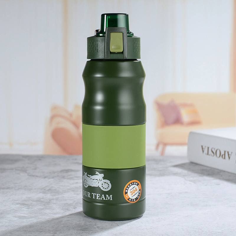 Garrafa térmica inox à prova de vazamento 500ml/680ml Rede Canan