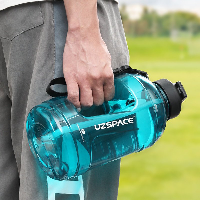 Garrafa de água à prova de vazamento 1600ml/2300ml Rede Canan