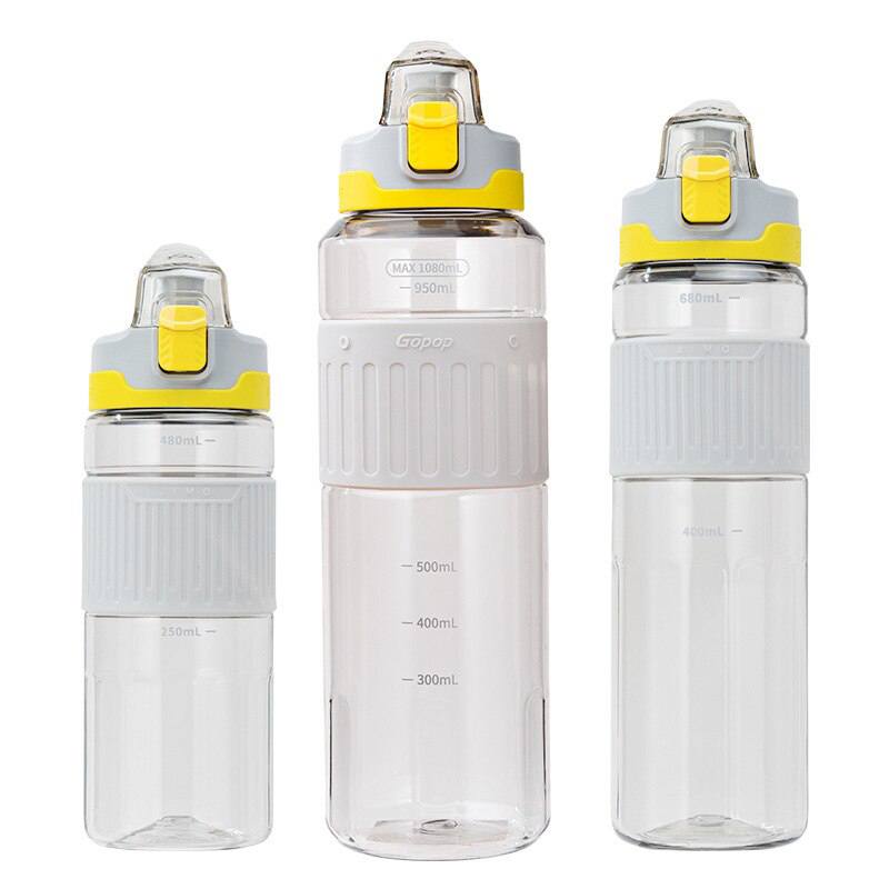 Garrafa de água à prova de vazamento 550ml/750ml/1080ml Rede Canan