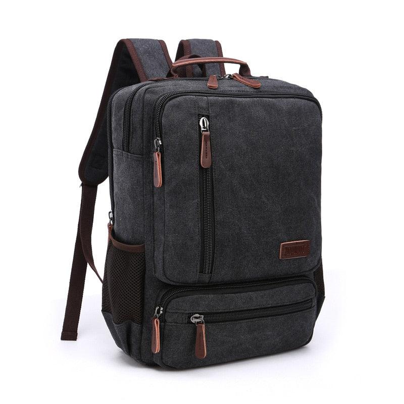 Mochila de lona 35l com compartimento para notebook - Rede Canan