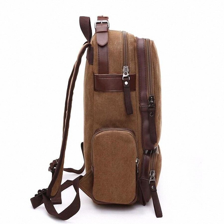 Mochila de lona 25l com compartimento para notebook - Rede Canan