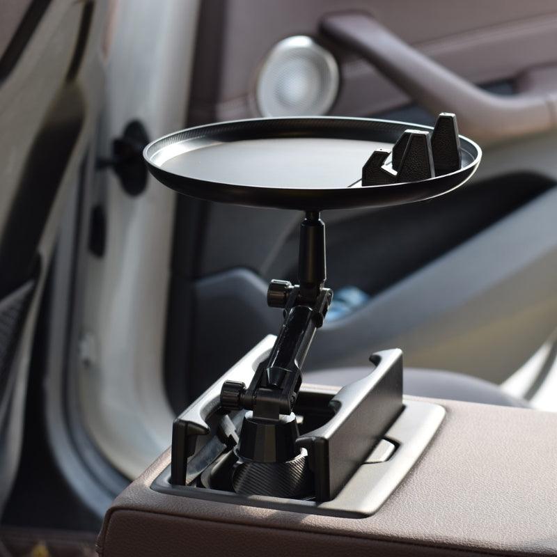 Bandeja para carro ajustável e com suporte de celular acoplado - Rede Canan