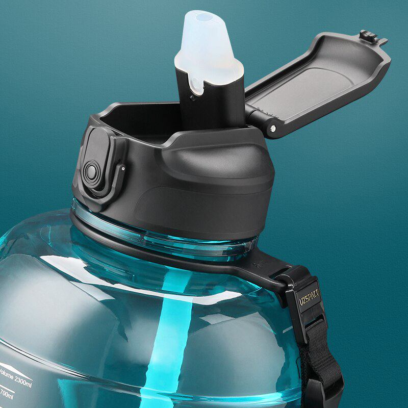 Garrafa de água à prova de vazamento 1600ml/2300ml Rede Canan