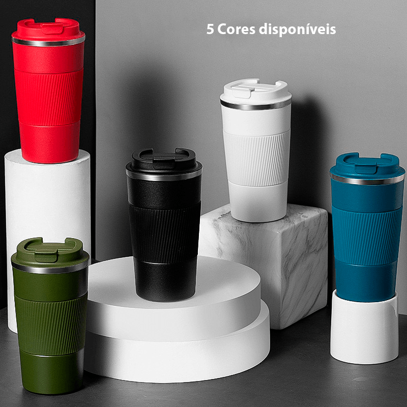 Copo térmico inox - Rede Canan