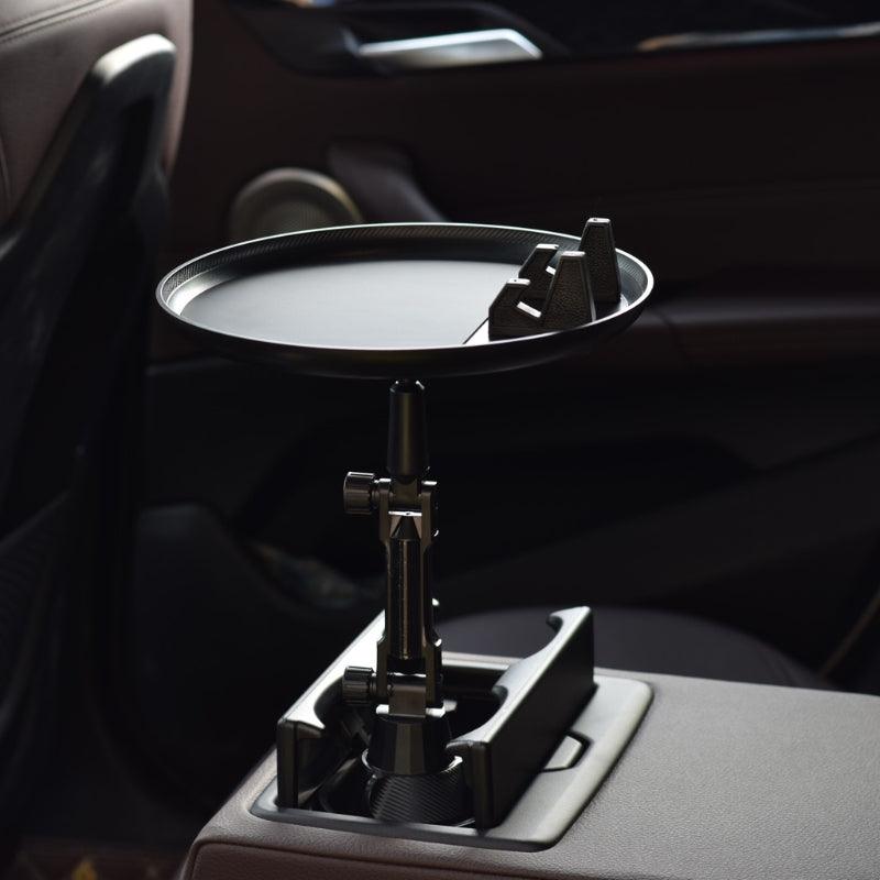 Bandeja para carro ajustável e com suporte de celular acoplado - Rede Canan