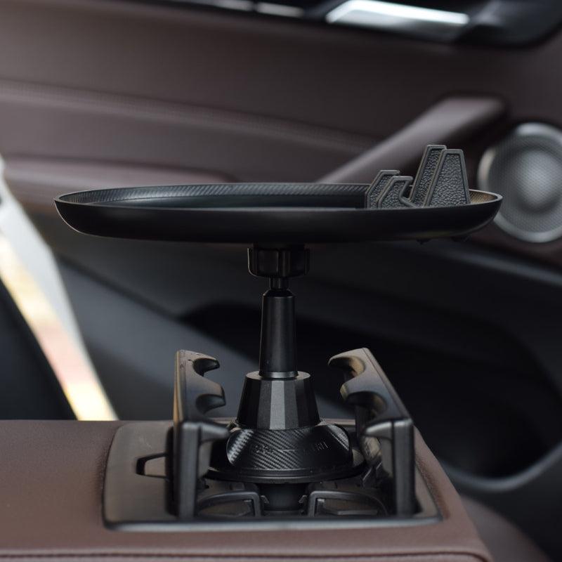 Bandeja para carro ajustável e com suporte de celular acoplado - Rede Canan
