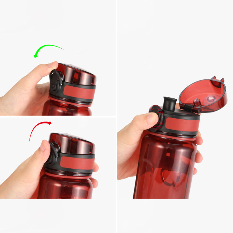 Garrafa de água à prova de vazamento 350ml/500ml/950ml/1500ml Rede Canan