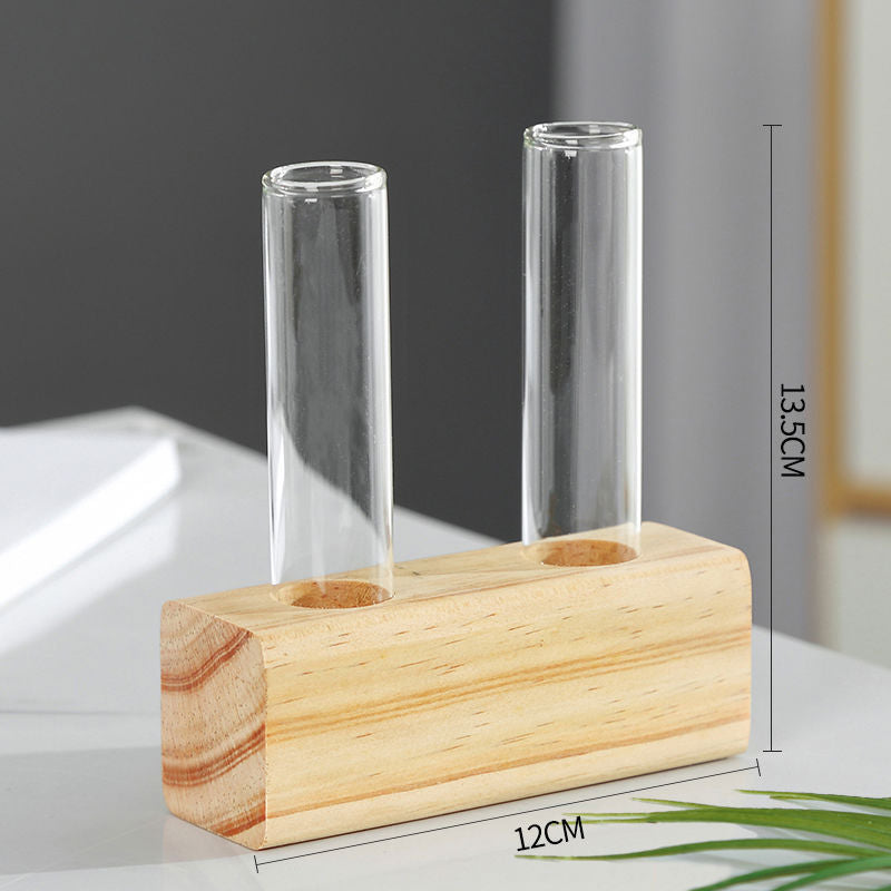 Vaso de vidro sofisticado para planta 4 Rede Canan