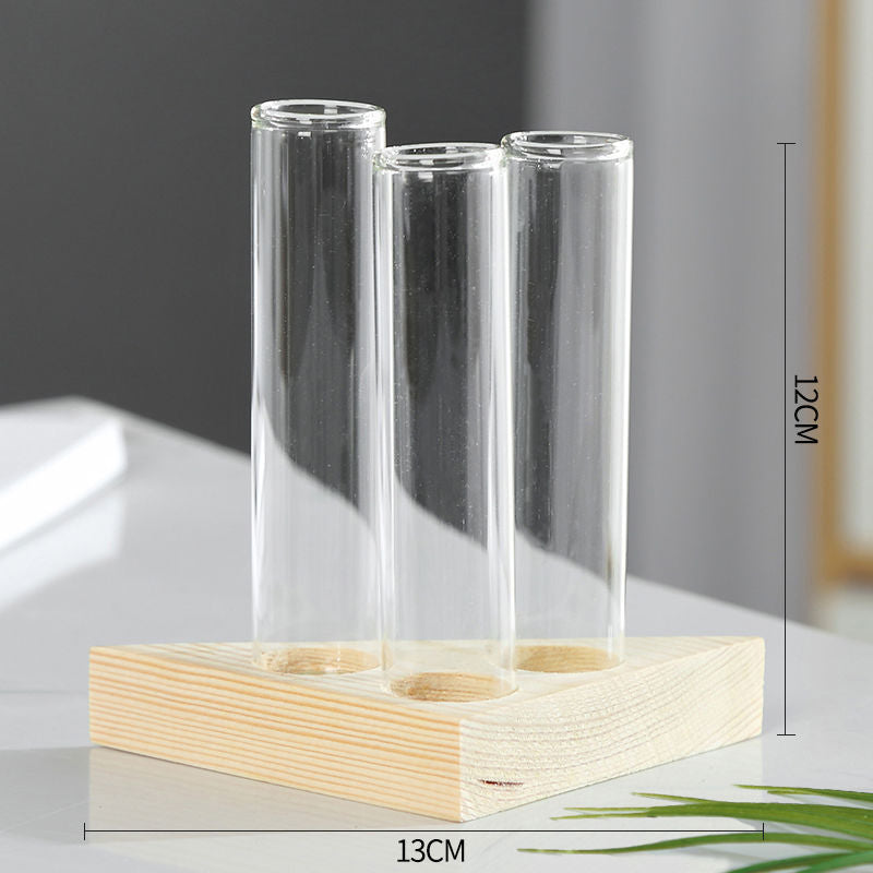 Vaso de vidro sofisticado para planta 4 Rede Canan