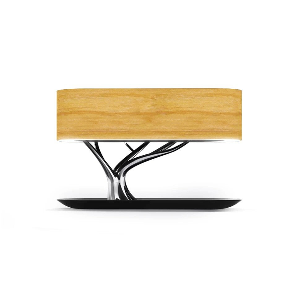 Luminária árvore multifunções – carregador sem fio e por indução acoplado para celular com bluetooth 4.0 Rede Canan