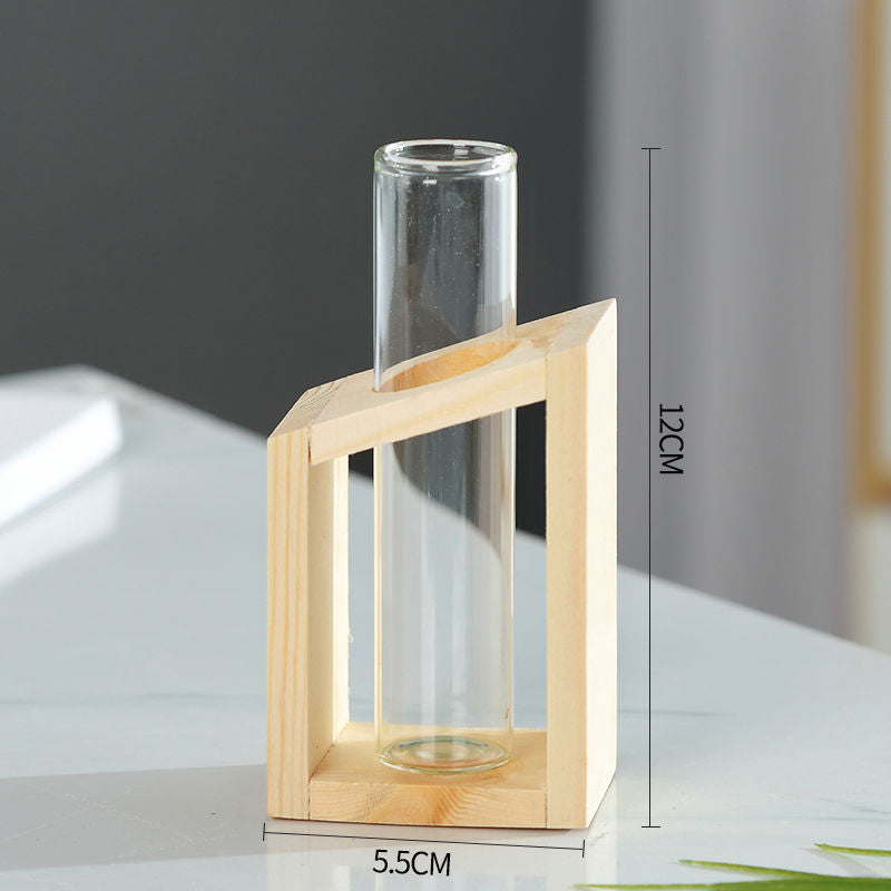 Vaso de vidro sofisticado para planta 4 Rede Canan