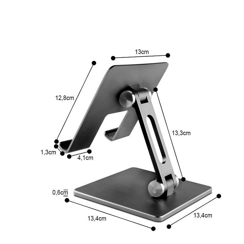 Suporte para telefone celular e iPad/Tablet com inclinação ajustável Rede Canan