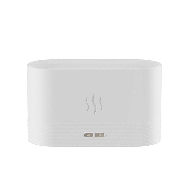 Aromatizador, umidificador e luminária simuladora de chama USB - Rede Canan