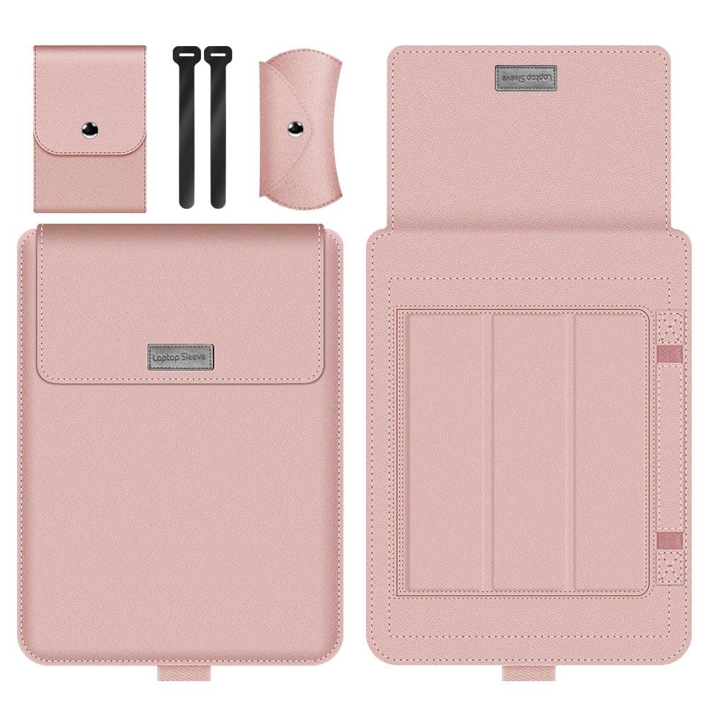 Mouse pad / pasta com suporte para notebook + estojo para mouse e estojo para carregador - Rede Canan