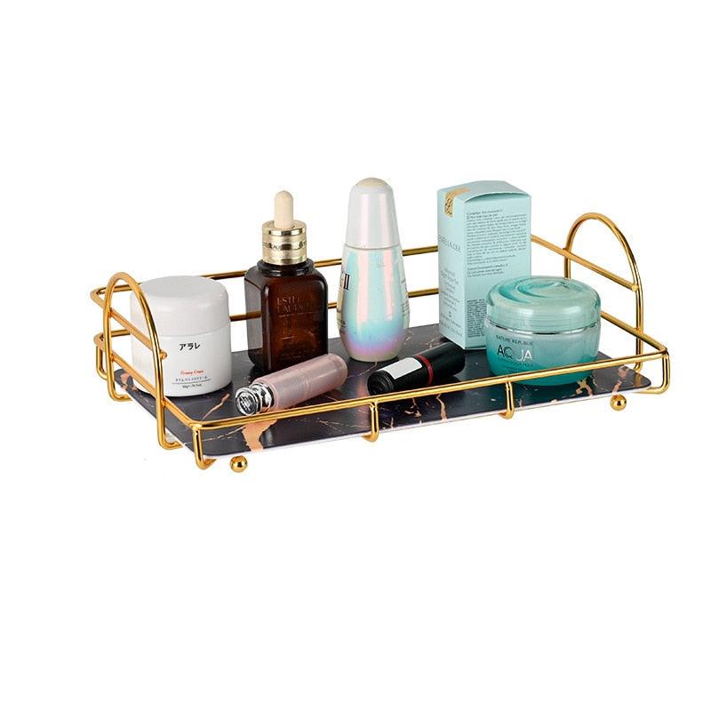 Bandeja organizadora para maquiagem/cosméticos/perfumes 1 ou 2 camadas - Rede Canan