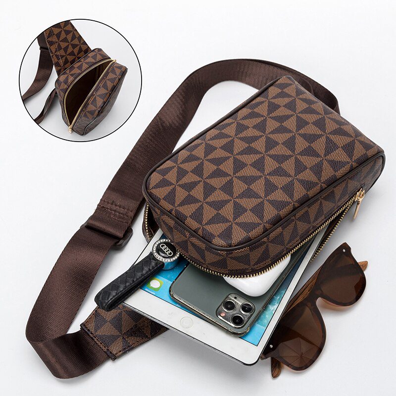 Bolsa feminina pochete transversal coleção luxo (modelo 1) Rede Canan