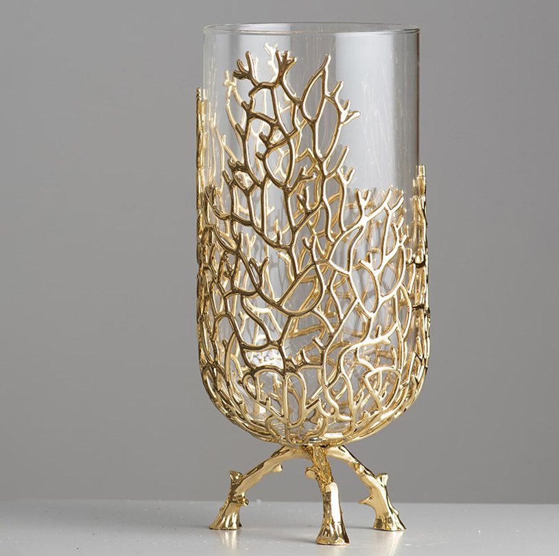 Vaso de vidro sofisticado para planta (modelo 13) Rede Canan