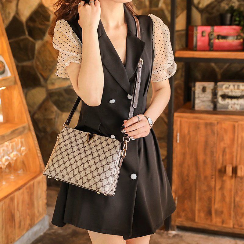 Bolsa feminina coleção luxo (modelo 14) Rede Canan