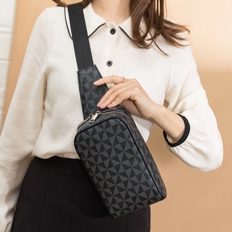 Bolsa feminina pochete transversal coleção luxo (modelo 1) Rede Canan