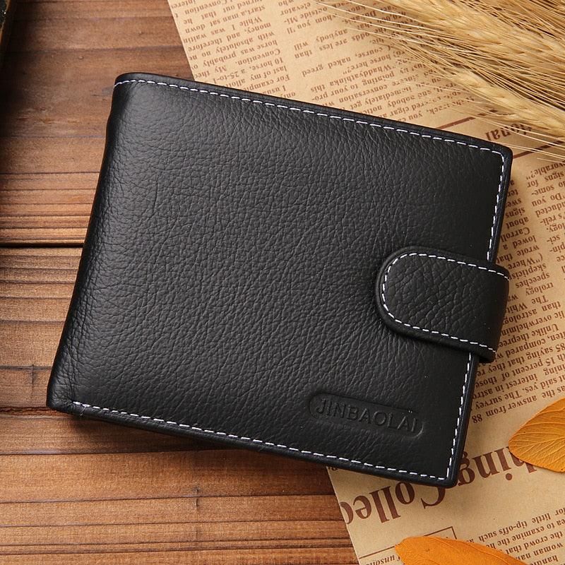 Carteira premium masculina de couro - Rede Canan