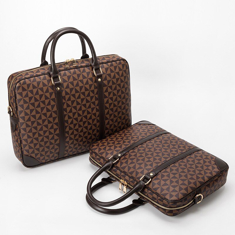 Bolsa/pasta feminina e masculina coleção requinte (modelo 1) Rede Canan