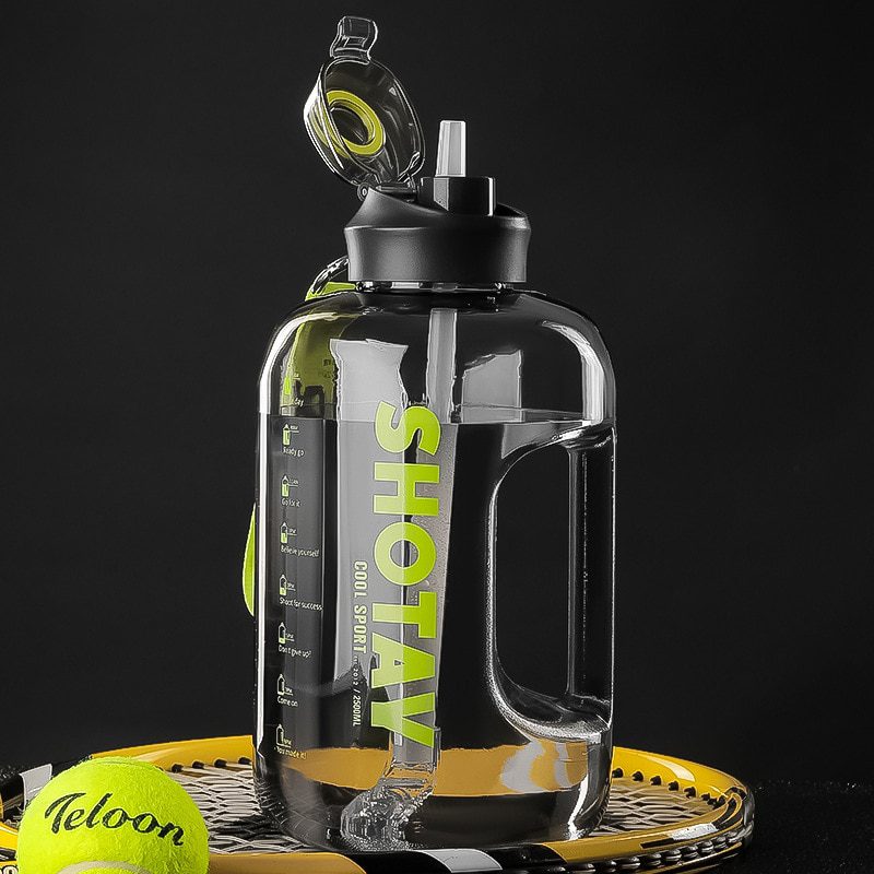 Garrafa de água à prova de vazamento 1500ml/2000ml/2500ml Rede Canan