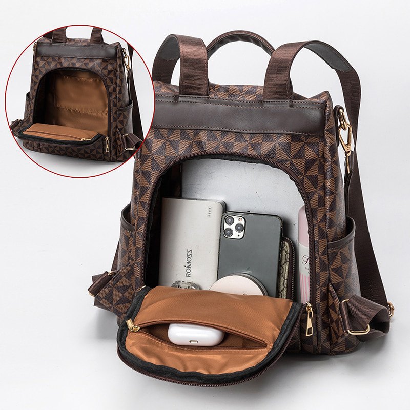 Mochila feminina coleção luxo (modelo 3) Rede Canan