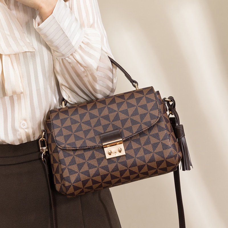 Bolsa feminina coleção luxo (modelo 9) Rede Canan
