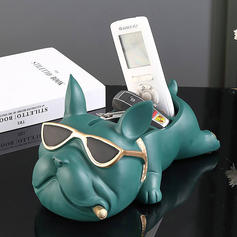 Porta-objetos cachorro buldogue 10 Rede Canan
